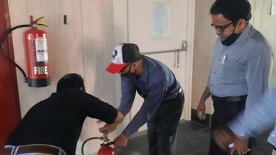 Mock drill at paediatric units in Gautam Budh Nagar to check Covid preparedness Mock drill at paediatric units in Gautam Budh Nagar to check Covid preparedness