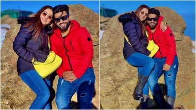 Rahul and Disha tied the knot on July 16. Their wedding was attended by the biggest names in the television industry. The singer proposed to Disha on national television on her birthday during his stint on Bigg Boss 14. He was the first Runner Up of the show. (Instagram/@rahulvaidyarkv) Rahul and Disha tied the knot on July 16. Their wedding was attended by the biggest names in the television industry. The singer proposed to Disha on national television on her birthday during his stint on Bigg Boss 14. He was the first Runner Up of the show. (Instagram/@rahulvaidyarkv)