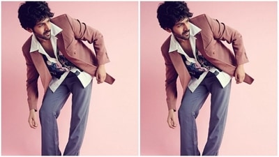 Styled by fashion stylists Priyanka and Kazim, Kartik wore her coloured short hair in a messy look. (Instagram/@kartikaaryan) Styled by fashion stylists Priyanka and Kazim, Kartik wore her coloured short hair in a messy look. (Instagram/@kartikaaryan)