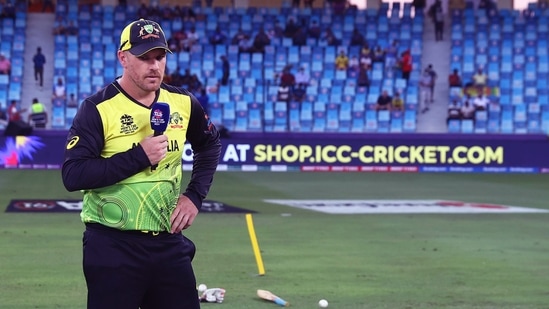 File Photo of Aaron Finch. (ANI)