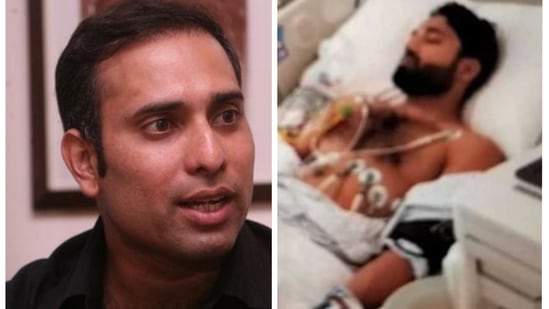 ‘Rizwan’s grit and fight after being in ICU for two days, truly inspiring’: VVS Laxman doffs hat to Pakistan's wicketkeeper after PAK vs AUS T20 World Cup semifinal (HT COLLAGE)
