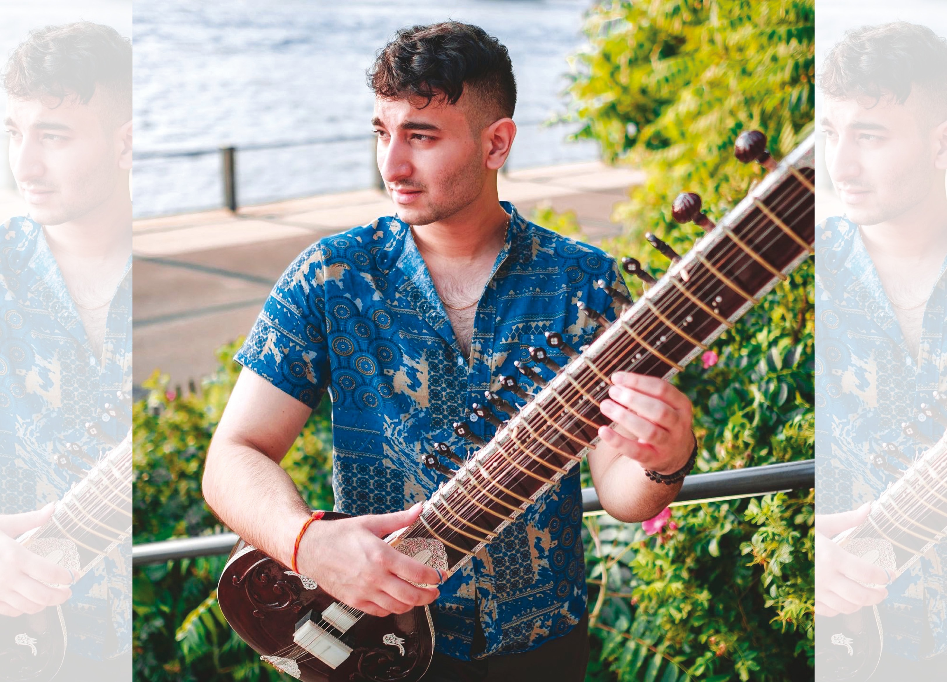 During the pandemic, the 23-year-old formed an online community called Sitar for Mental Health, where he played Indian classical tunes every Thursday