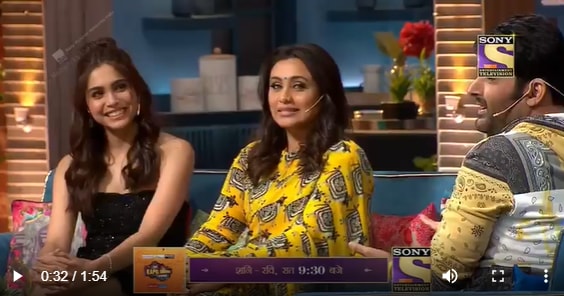 Rani Mukerji reacts to fan's query on tomato rates.