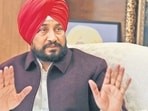 During his exclusive interview to Hindustan Times, Punjab chief minister Charanjit Singh Channi said the exit of Amarinder will benefit the Congress in the upcoming assembly polls as people were not happy with the former CM for his failure to fulfil various promises, including bringing the sacrilege accused to justice. (Sanjeev Sharma/HT)
