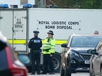 Emergency services outside Liverpool Women's Hospital in Liverpool, England, Sunday, Nov. 14, 2021. (Peter Byrne/PA via AP) Emergency services outside Liverpool Women's Hospital in Liverpool, England, Sunday, Nov. 14, 2021. (Peter Byrne/PA via AP)