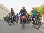 “Such initiatives are necessary to raise public awareness about pollution,” Manish Sisodia said about the Raahgiri event in Delhi. “Such initiatives are necessary to raise public awareness about pollution,” Manish Sisodia said about the Raahgiri event in Delhi.