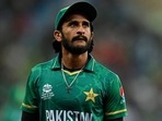 Pakistan fast bowler Hasan Ali.&nbsp;