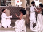 Rajkummar Rao and Patralekhaa got engaged in Chandigarh on Saturday. Rajkummar Rao and Patralekhaa got engaged in Chandigarh on Saturday.