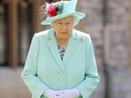 Great Britain's Queen Elizabeth II, 95, was due to view Sunday's annual service in London from a balcony, as she has done since 2017.(REUTERS)