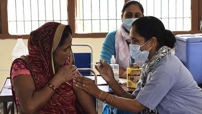 Officials said 1,705 people were vaccinated on Sunday, with 314 people being administered the first dose and 1,391 being administered the second dose. Till now, over 3.68 million people have been vaccinated in Gurugram. (HT Archive)