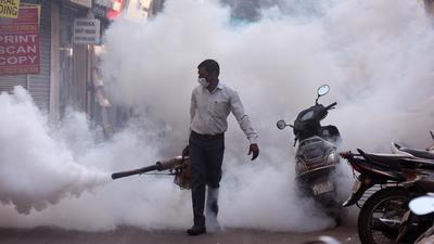 AAP spokesperson Saurabh Bhardwaj said the municipal corporations have a crucial role to play in efforts being made by the government machinery in Delhi for prevention of dengue, controlling pollution and the Covid pandemic. (HT Photo)