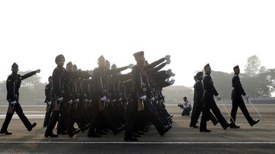 The Supreme Court had allowed women to take the NDA exam in August this year; the NDA exam in Punjab, held in Ludhiana, saw women outnumber men by a huge ratio. (HT File) The Supreme Court had allowed women to take the NDA exam in August this year; the NDA exam in Punjab, held in Ludhiana, saw women outnumber men by a huge ratio. (HT File)