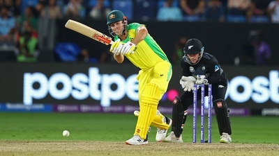 Dubai, Nov 14 (ANI): Australia's Mitchell Marsh plays a shot during the ICC Men's T20 World Cup final match between New Zealand and Australia, at Dubai International Stadium in Dubai on Sunday. (ANI Photo) (ANI) Dubai, Nov 14 (ANI): Australia's Mitchell Marsh plays a shot during the ICC Men's T20 World Cup final match between New Zealand and Australia, at Dubai International Stadium in Dubai on Sunday. (ANI Photo) (ANI)