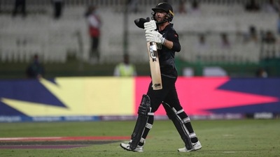 New Zealand's batter Devon Conway (AP) New Zealand's batter Devon Conway (AP)