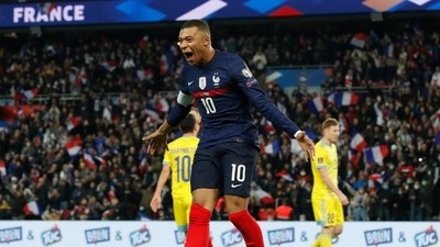 France's Kylian Mbappe&nbsp; (REUTERS)
