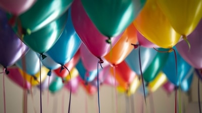 Decorate their rooms: You can decorate their room or the hall with balloons, ribbons, cut-outs of their favourite cartoon character after they go to bed on the 13th night. Don't forget to capture their reaction the next day.&nbsp; (Unsplash)