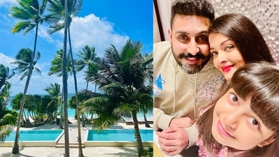 Aishwarya Rai and Abhishek Bachchan have shared pics from Maldives. Aishwarya Rai and Abhishek Bachchan have shared pics from Maldives. 
