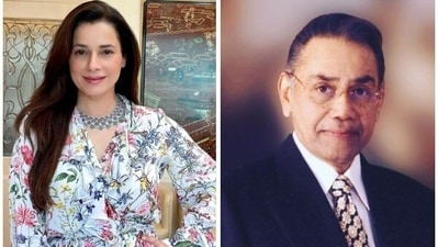 Neelam Kothari revealed her father Shishir Kothari passed away.&nbsp;