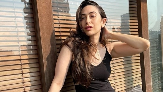 Continuing to evolve as the new fashion industry trend courtesy its comfort, style and functionality, athleisure wear market size is expected to reach $126.9 billion by 2026 and Karisma Kapoor has been lately giving fashion cues on this trend.(Instagram/therealkarismakapoor)