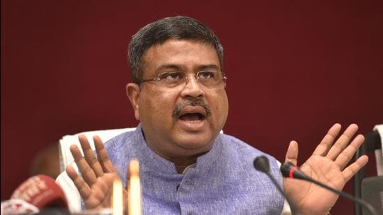 Union minister Dharmendra Pradhan said while the party’s growth in West Bengal barely has a parallel in Indian political history, the BJP has identified “many challenges” ahead. (PTI)
