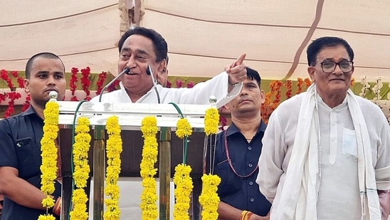 Talking to reporters at the PCC headquarters, Kamal Nath also said such statements are examples of the thinking of the ruling BJP(Rajeev Gupta)