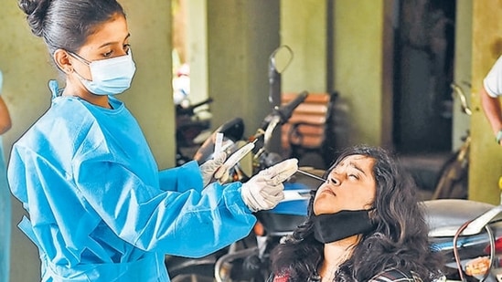 The active Covid-19 caseload of Delhi stands at 349. (PTI/File) The active Covid-19 caseload of Delhi stands at 349. (PTI/File)