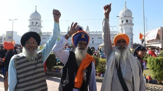 Indian pilgrims at the Gurdwara Nankana Sahib in Pakistan&nbsp;(File Photo / AFP)