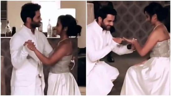 Rajkummar Rao and Patralekha pair all-white outfits with sneakers for their engagement, we LOVE!