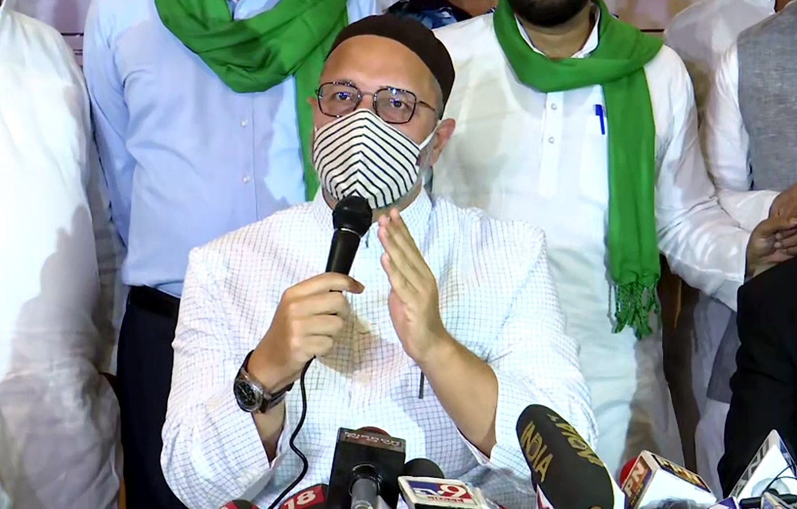Saturday's rally comes almost six weeks after Owaisi announced the AIMIM will contest all seats in the civic polls in Maharashtra. Saturday's rally comes almost six weeks after Owaisi announced the AIMIM will contest all seats in the civic polls in Maharashtra.