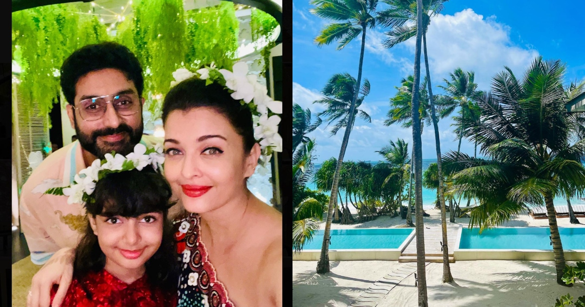 Aishwarya Rai and Abhishek Bachchan are in the Maldives to ring in Aaradhya's 10th birthday. Aishwarya Rai and Abhishek Bachchan are in the Maldives to ring in Aaradhya's 10th birthday.