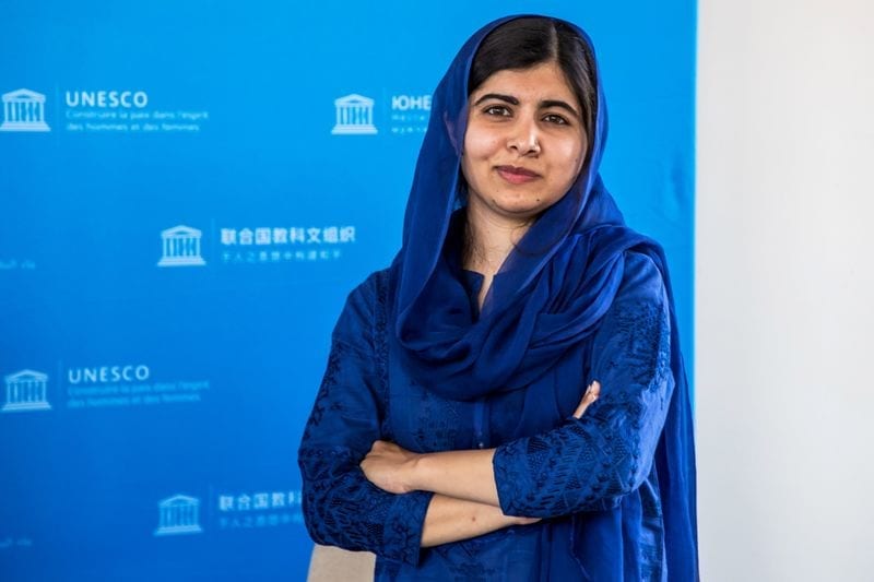 Nobel Peace Prize laureate Malala Yousafzai was shot by the Pakistani Taliban in 2021 for campaigning for girls' education. (REUTERS)
