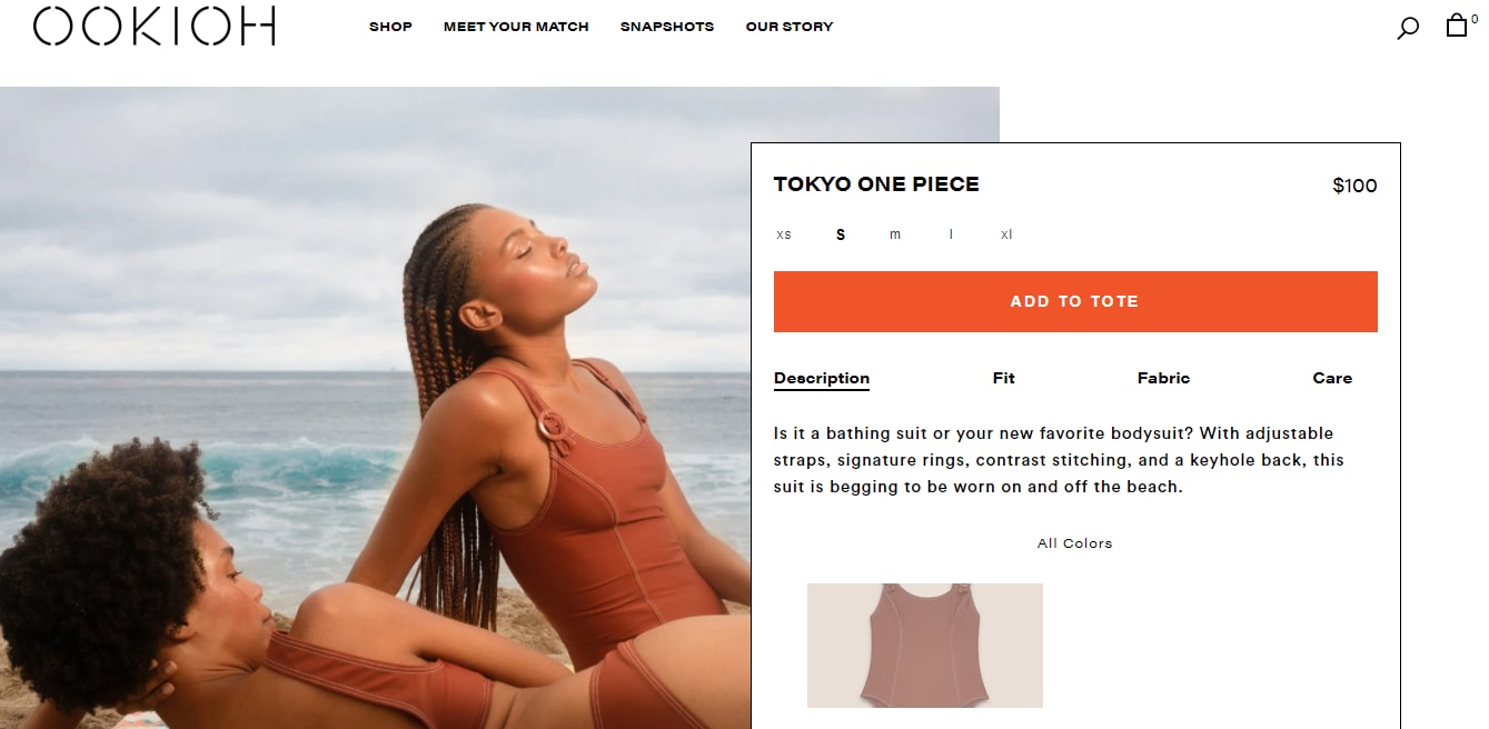 Pooja Hedge's monokini from Ookioh (ookioh.com)