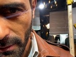 Arjun Rampal shares close up shot from the sets of Three Monkeys.(Instagram) Arjun Rampal shares close up shot from the sets of Three Monkeys.(Instagram)