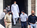In July 2021, ED provisionally attached Deshmukh’s properties worth <span class='webrupee'>₹</span>4.2 crore, which included a flat in Mumbai, valued at <span class='webrupee'>₹</span> 1.54 crore, and 25 land parcels worth <span class='webrupee'>₹</span>2.67 crore in the Raigad district of Maharashtra. (PTI Photo) In July 2021, ED provisionally attached Deshmukh’s properties worth <span class='webrupee'>₹</span>4.2 crore, which included a flat in Mumbai, valued at <span class='webrupee'>₹</span> 1.54 crore, and 25 land parcels worth <span class='webrupee'>₹</span>2.67 crore in the Raigad district of Maharashtra. (PTI Photo)