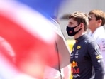 Red Bull driver Max Verstappen of the Netherlands stands on the grid before the start of the British Formula One Grand Prix, at the Silverstone circuit, in Silverstone, England, Sunday, July 18, 2021(AP) Red Bull driver Max Verstappen of the Netherlands stands on the grid before the start of the British Formula One Grand Prix, at the Silverstone circuit, in Silverstone, England, Sunday, July 18, 2021(AP)