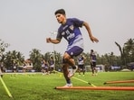 Indian mid-fielder Anirudh Thapa(Chennaiyin FC )