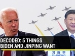 US President Joe Biden and Chinese President Xi Jinping are expected to discuss a host of issues including Taiwan and Afghanistan (Agencies)