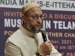 “I have held fruitful discussions with some people in Jaipur during my two visits. Our focus is to introduce the party and strengthen its base. We will be working with full preparations," AIMIM leader Asaduddin Owaisi said.