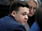 Kyle Rittenhouse listens as the attorneys and the judge talk about jury instructions at the Kenosha County Courthouse, Wisconsin, US(REUTERS)