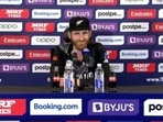 Kane Williamson had to sit through a tough press conference. (Screengrab) Kane Williamson had to sit through a tough press conference. (Screengrab)