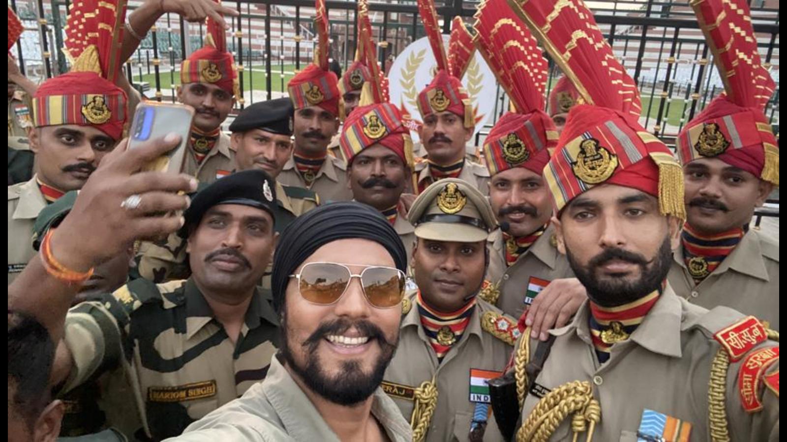 Randeep Hooda Watching Ceremony At Wagah Border More Like Watching 