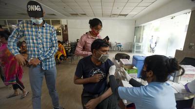 Complete vaccination does not guarantee that the person will not get infected with Covid-19, said Gautam Budh Nagar chief medical officer (CMO) Dr Sunil Kumar Sharma. (Sunil Ghosh/HT) Complete vaccination does not guarantee that the person will not get infected with Covid-19, said Gautam Budh Nagar chief medical officer (CMO) Dr Sunil Kumar Sharma. (Sunil Ghosh/HT)