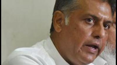 Anandpur Sahib MP Manish Tewari says the issue is important and some eminent scholars had flagged the issue with him. (HT Photo) Anandpur Sahib MP Manish Tewari says the issue is important and some eminent scholars had flagged the issue with him. (HT Photo)