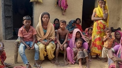 Family members of those killed by Maoists. (HT photo) Family members of those killed by Maoists. (HT photo)