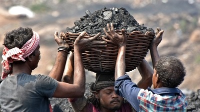 How quickly global business and finance move away from fossil fuels is still an open question. (AFP) How quickly global business and finance move away from fossil fuels is still an open question. (AFP)