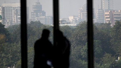 Doctors say there has been a "30 to 40 per cent increase" in the number of people coming to hospitals with respiratory problems. "We have observed an increase in the severity of asthma attacks. Those with pre-existing respiratory issues are requiring hospitalisation. These are acute effects of the hazardous air pollution in the city," said Dr Vikas Maurya, head of Pulmonology Department, Fortis Hospital, Shalimar Bagh. (AFP) Doctors say there has been a "30 to 40 per cent increase" in the number of people coming to hospitals with respiratory problems. "We have observed an increase in the severity of asthma attacks. Those with pre-existing respiratory issues are requiring hospitalisation. These are acute effects of the hazardous air pollution in the city," said Dr Vikas Maurya, head of Pulmonology Department, Fortis Hospital, Shalimar Bagh. (AFP)