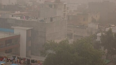 Morning haze and smog envelops the skyline in New Delhi. (AP Photo) Morning haze and smog envelops the skyline in New Delhi. (AP Photo)