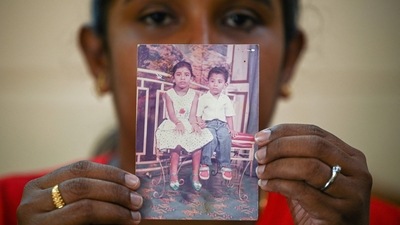 TSarmila Dharmalingam, elder sister of Nagaenthran K. Dharmalingam who has been sentenced to death for trafficking heroin into Singapore. (AFP) TSarmila Dharmalingam, elder sister of Nagaenthran K. Dharmalingam who has been sentenced to death for trafficking heroin into Singapore. (AFP)