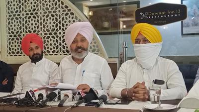 Leader of opposition in Punjab assembly and Dirba AAP MLA Harpal Singh Cheema has claimed that the women college in Sangrur had been misusing funds; he claimed the management of college was not running it in proper manner. (HT photo)