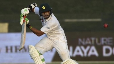 File image of Pakistan cricketer Imam-Ul-Haq in action during a Test. (AP) File image of Pakistan cricketer Imam-Ul-Haq in action during a Test. (AP)
